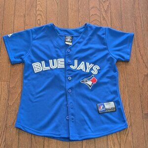 Toronto Blue Jays Majestic "Arencibia" Jersey Made in USA - Size Women's S